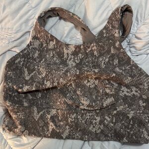 Lululemon Athletica Snake Pattern Sports Bra